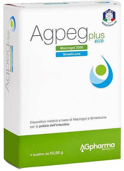 AGPEG PLUS ESSE 4 BUSTE OROSOLUBILI DA 60,98 G - Farmapanda Srl