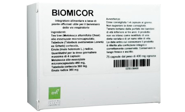 BIOMICOR 75 CAPSULE - Farmapanda Srl