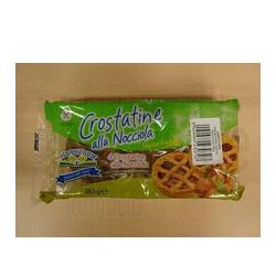 HAPPY FARM CROSTATA ALLA NOCCIOLA SENZA GLUTINE 180 G - Farmapanda Srl