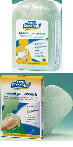 CICCARELLI GUANTO PRESAPONATO 20 PEZZI - Farmapanda Srl