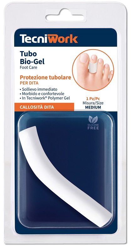 BIOGEL FASCETTA TUBOLARE GEL DITA PIEDI MEDIUM 1 PEZZO - Farmapanda Srl
