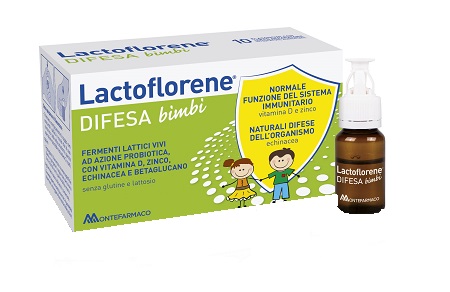 LACTOFLORENE DIFESA BAMBINI 10 FLACONI 100 ML - Farmapanda Srl