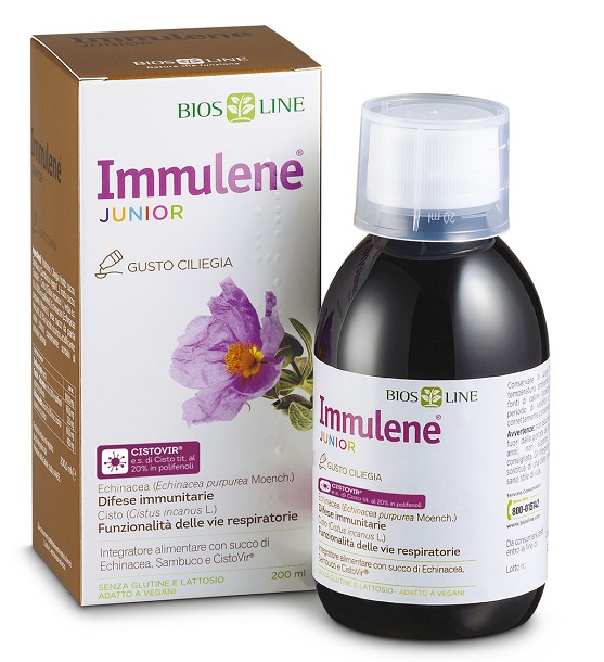 BIOSLINE IMMULENE JUNIOR 200 ML - Farmapanda Srl