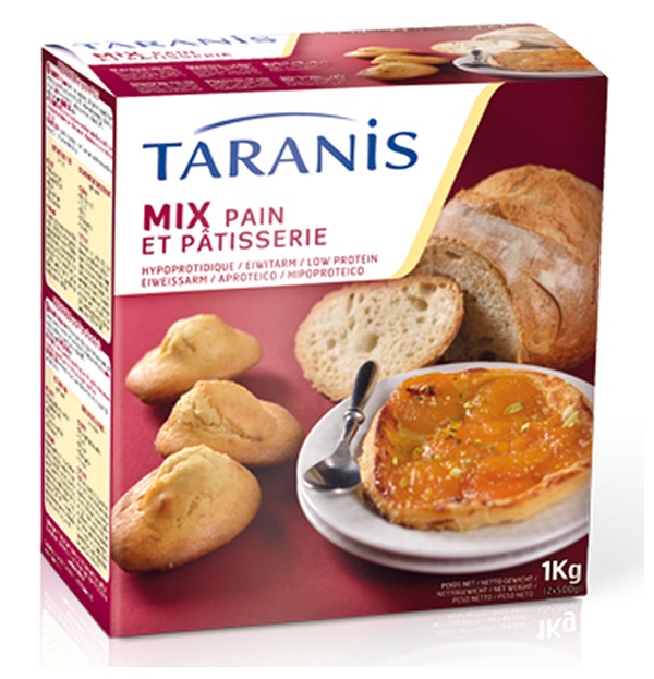 TARANIS MIX FARINA PER PANE E PASTICCERIA 1 KG - Farmapanda Srl