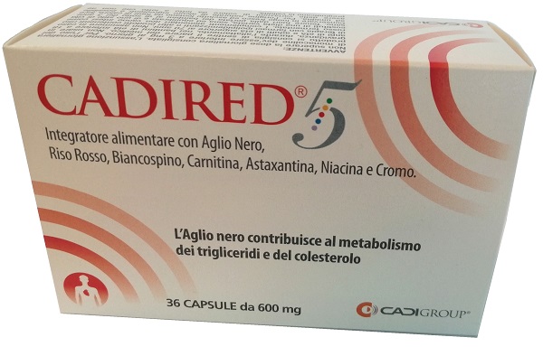 CADIRED 5 36 CAPSULE - Farmapanda Srl