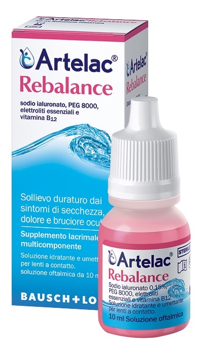 ARTELAC REBALANCE GOCCE OCULARI MULTIDOSE SENZA CONSERVANTI 10 ML - Farmapanda Srl