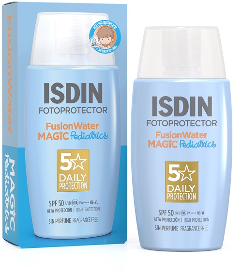 FUSIONWATER MAGIC PEDIATRICS SPF50 50 ML - Farmapanda Srl