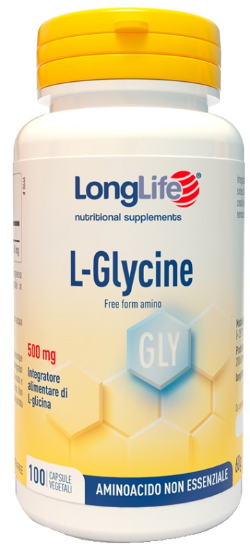 LONGLIFE L-GLYCINE 500 MG 100 CAPSULE VEGETALI - Farmapanda Srl