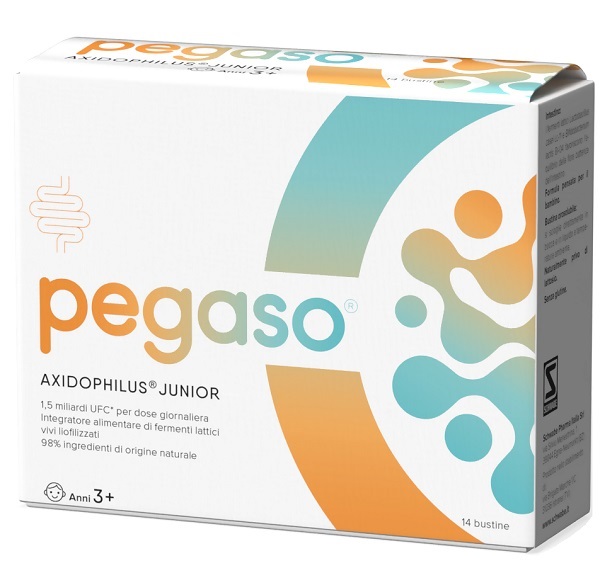 PEGASO AXIDOPHILUS JUNIOR 14 BUSTINE DA 1,5 G - Farmapanda Srl