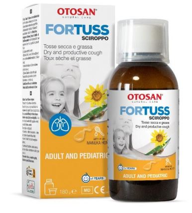 OTOSAN FORTUSS SCIROPPO GOLA 180 G - Farmapanda Srl