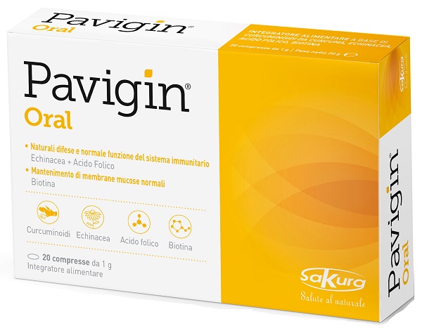 PAVIGIN ORAL 20 COMPRESSE - Farmapanda Srl