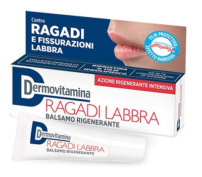 DERMOVITAMINA RAGADI LABBRA BALSAMO RIGENERANTE 8 ML - Farmapanda Srl