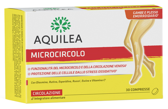AQUILEA MICROCIRCOLO 30 COMPRESSE - Farmapanda Srl