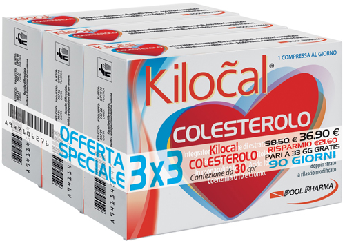 KILOCAL COLESTEROLO 30 COMPRESSE - Farmapanda Srl