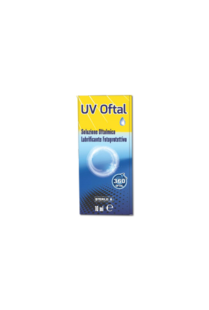 UV OFTAL SOLUZIONE OFTALMICA LUBRIFICANTE FOTOPROTETTIVA 10 ML - Farmapanda Srl