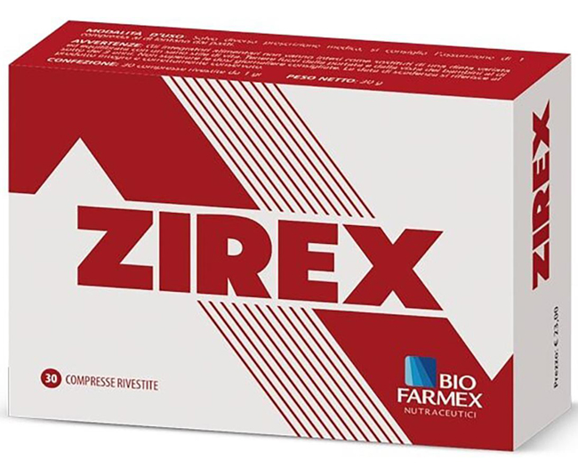ZIREX 30 COMPRESSE RIVESTITE - Farmapanda Srl