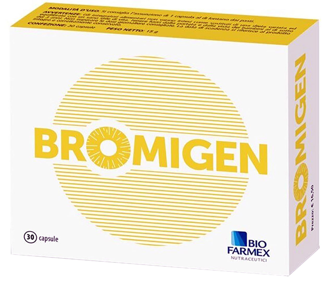 BROMIGEN 30 CAPSULE - Farmapanda Srl