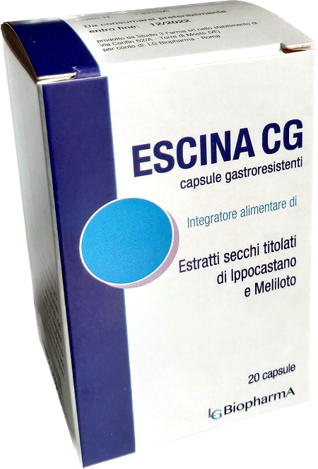 ESCINA CG 20 CAPSULE - Farmapanda Srl