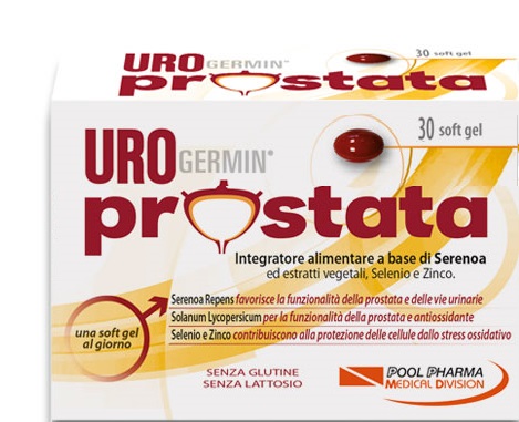 UROGERMIN PROSTATA 30 SOFTGEL - Farmapanda Srl