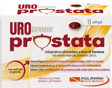 UROGERMIN PROSTATA 15 SOFTGEL - Farmapanda Srl