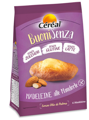 CEREAL BUONISENZA MADELEINE ALLE MANDORLE 180 G - Farmapanda Srl