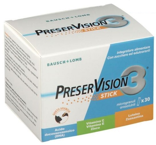 PRESERVISION 3 30 STICK OROSOLUBILI DA 2 G - Farmapanda Srl