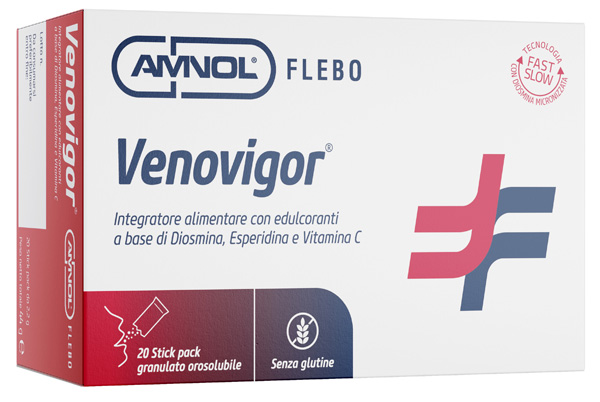 VENOVIGOR 20 STICK PACK GRANULATO OROSOLUBILE - Farmapanda Srl