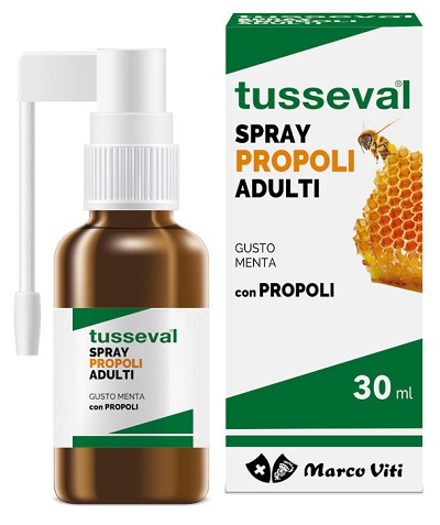 TUSSEVAL GOLA PROPOLI SPRAY PER ADULTI 30 ML - Farmapanda Srl