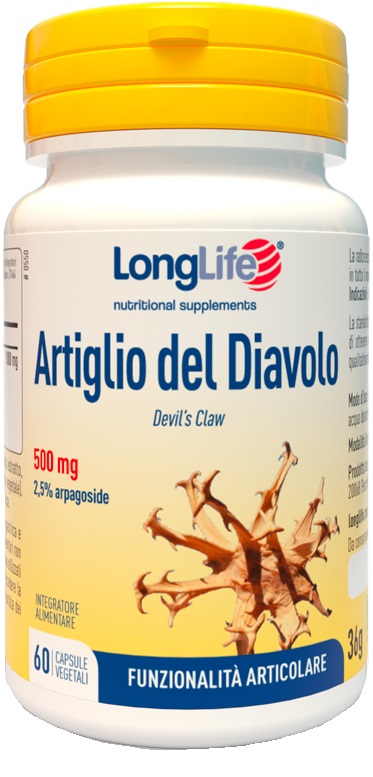 LONGLIFE ARTIGLIO DEL DIAVOLO 2% 60 CAPSULE - Farmapanda Srl