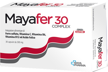 MAYAFER 30 COMPLEX 30 CAPSULE - Farmapanda Srl