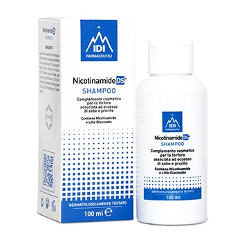 NICOTINAMIDE DS SHAMPOO SENZA PROFUMO 100 ML - Farmapanda Srl