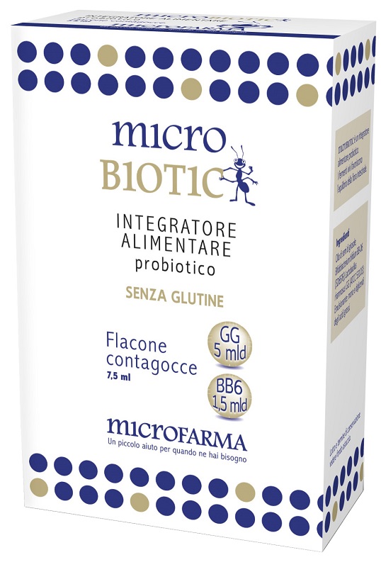 MICROBIOTIC GOCCE 7,5 ML - Farmapanda Srl