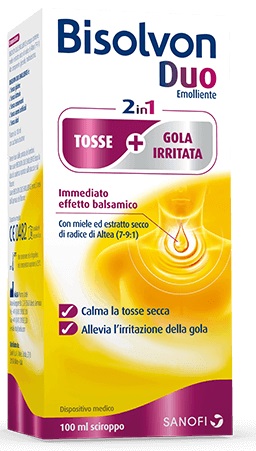 BISOLVON DUO SCIROPPO EMOLLIENTE 100 ML - Farmapanda Srl