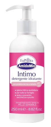EUPHIDRA AMIDOMIO INTIMO DETERGENTE IDRATANTE 250 ML - Farmapanda Srl