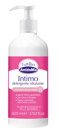 EUPHIDRA AMIDOMIO INTIMO DETERGENTE IDRATANTE 500 ML - Farmapanda Srl