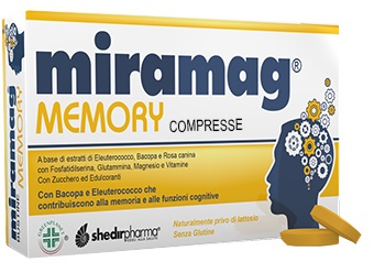 MIRAMAG MEMORY 40 COMPRESSE RIVESTITE - Farmapanda Srl
