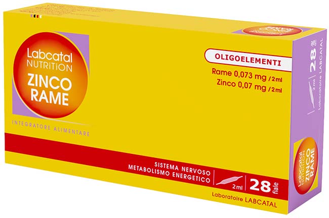LABCATAL NUTRITION ZINCO RAME 28 FIALE 2 ML - Farmapanda Srl