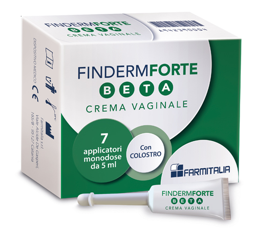 FINDERM FORTE BETA CREMA VAGINALE 7 APPLICATORI MONOUSO 5 G - Farmapanda Srl