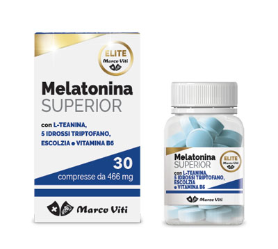 MELATONINA SUPERIOR 30 COMPRESSE - Farmapanda Srl