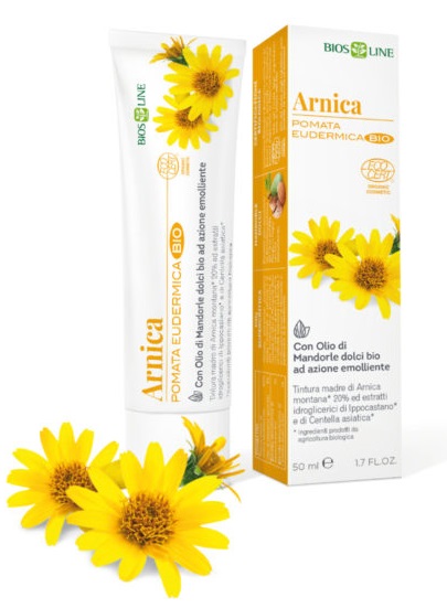 BIOSLINE ARNICA POMATA EUDERMICA BIO CERT ECOCERT 50 ML - Farmapanda Srl
