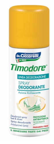 TIMODORE SPRAY DEODORANTE ALLO ZENZERO 150 ML - Farmapanda Srl