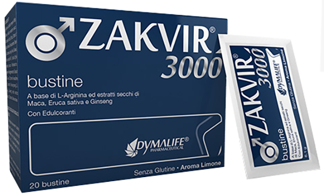 ZAKVIR 3000 20 BUSTINE 122 G - Farmapanda Srl