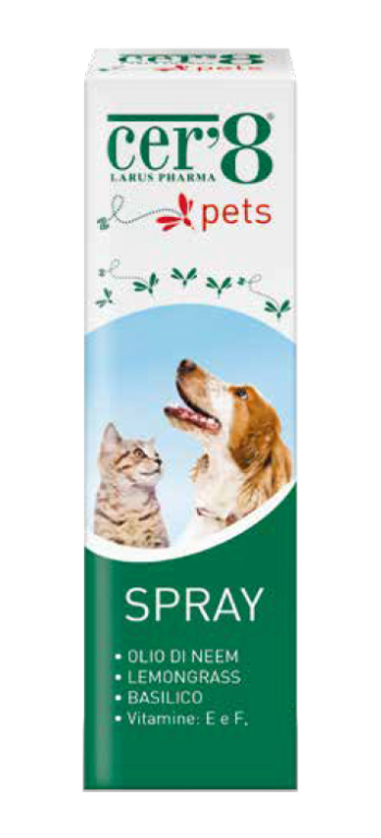 CER'8 PETS SPRAY 100 ML - Farmapanda Srl