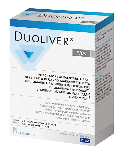 DUOLIVER PLUS 24 COMPRESSE - Farmapanda Srl