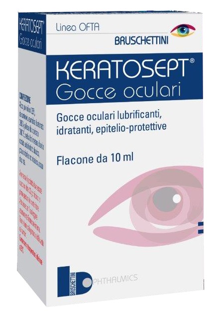 GOCCE OCULARI KERATOSEPT 10 ML - Farmapanda Srl