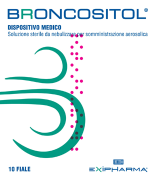 BRONCOSITOL SOLUZIONE STERILE DA NEBULIZZARE PER SOMMINISTRAZIONE AEROSOLICA 10 FIALE 3 ML - Farmapanda Srl