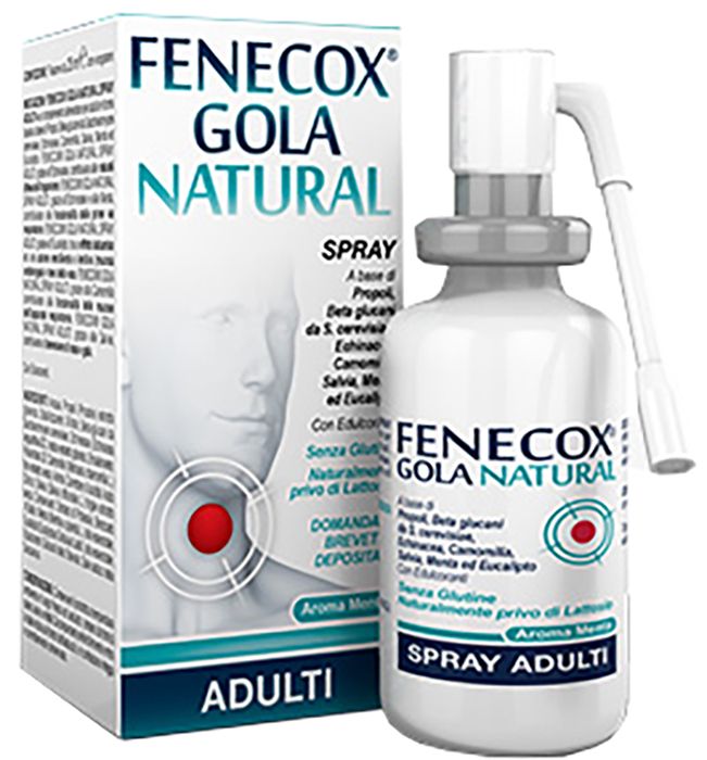FENECOX GOLA NATURAL SPRAY ADULTI 25 ML - Farmapanda Srl