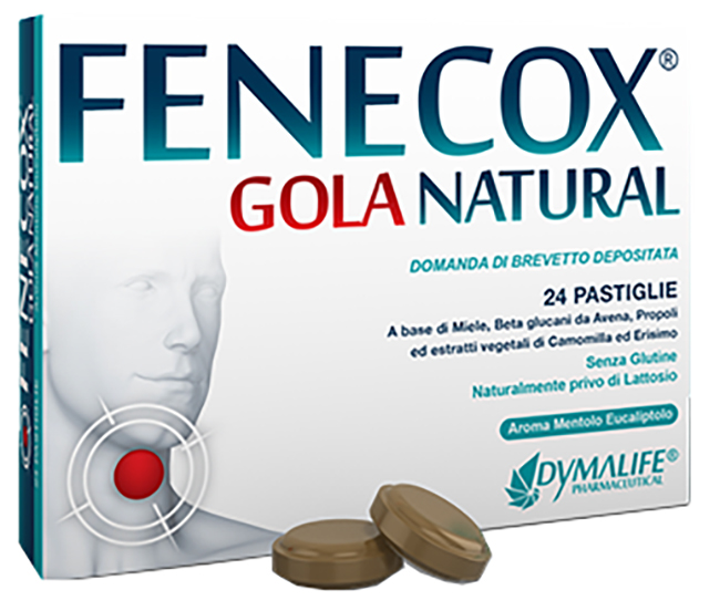 FENECOX GOLA NATURAL MENTOLO EUCALIPTO 36 PASTIGLIE - Farmapanda Srl