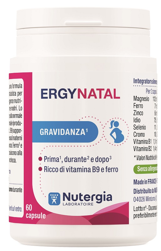 ERGYNATAL 60 CAPSULE DA 450 MG - Farmapanda Srl