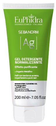 EUPHIDRA SEBANORM AG GEL DETERGENTE 200 ML - Farmapanda Srl